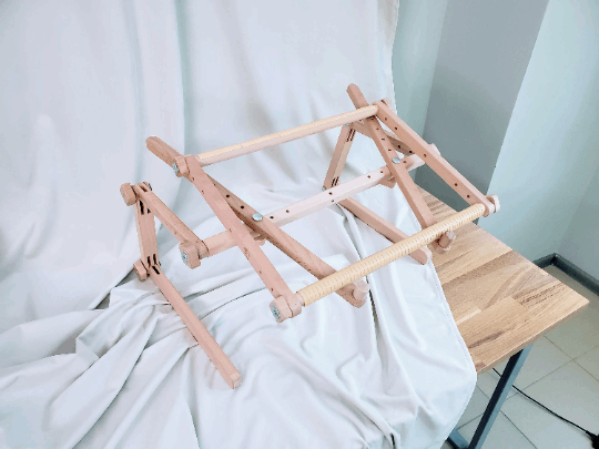 needlepoint frames, tambour frame, needlework stand, wood frame holder, embroidery stand, cross-stitch frame, beginner embroidery, embroidery gifts, wooden frame, embroidery hoop