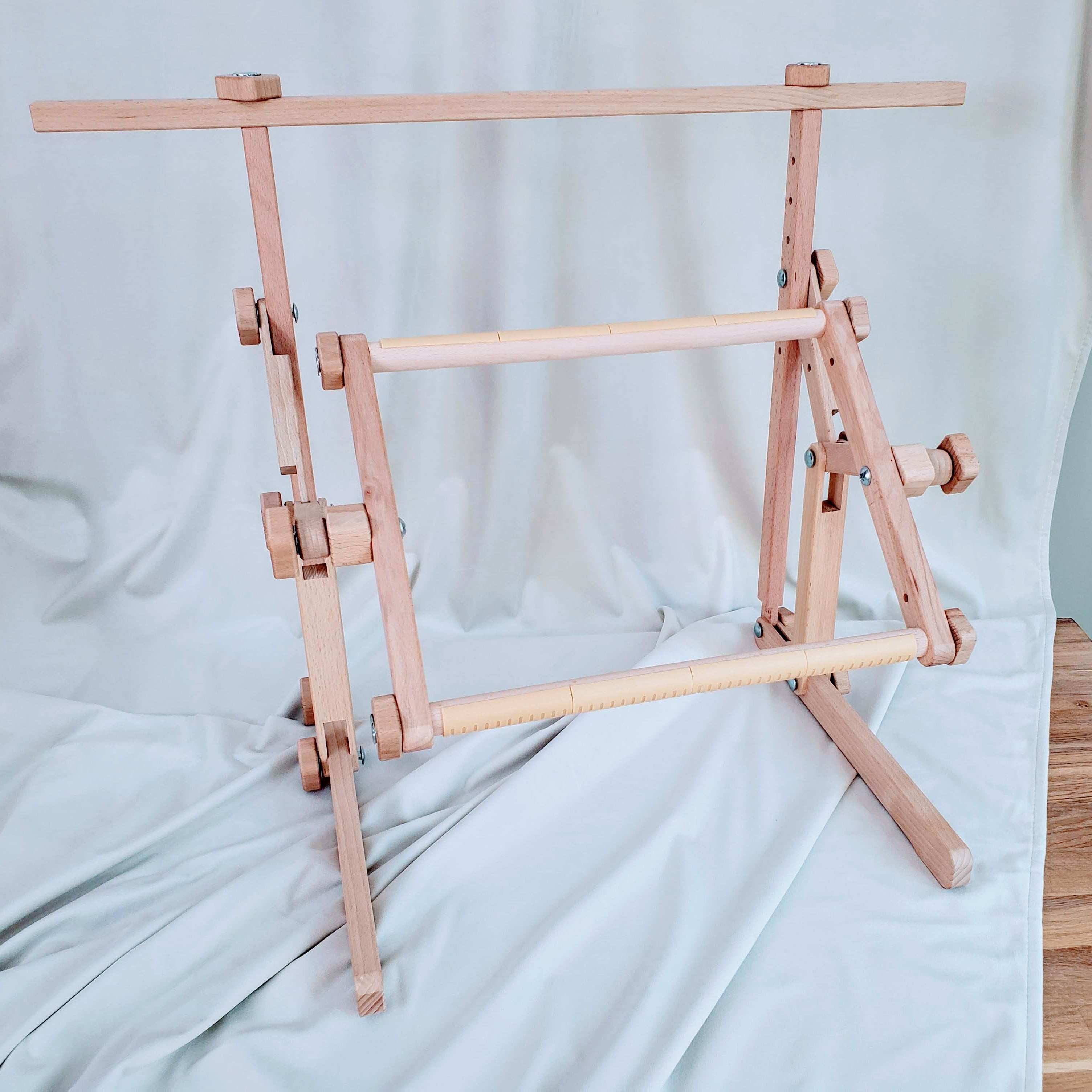 Embroidery Cross Stitch Wood frame & stand - 3