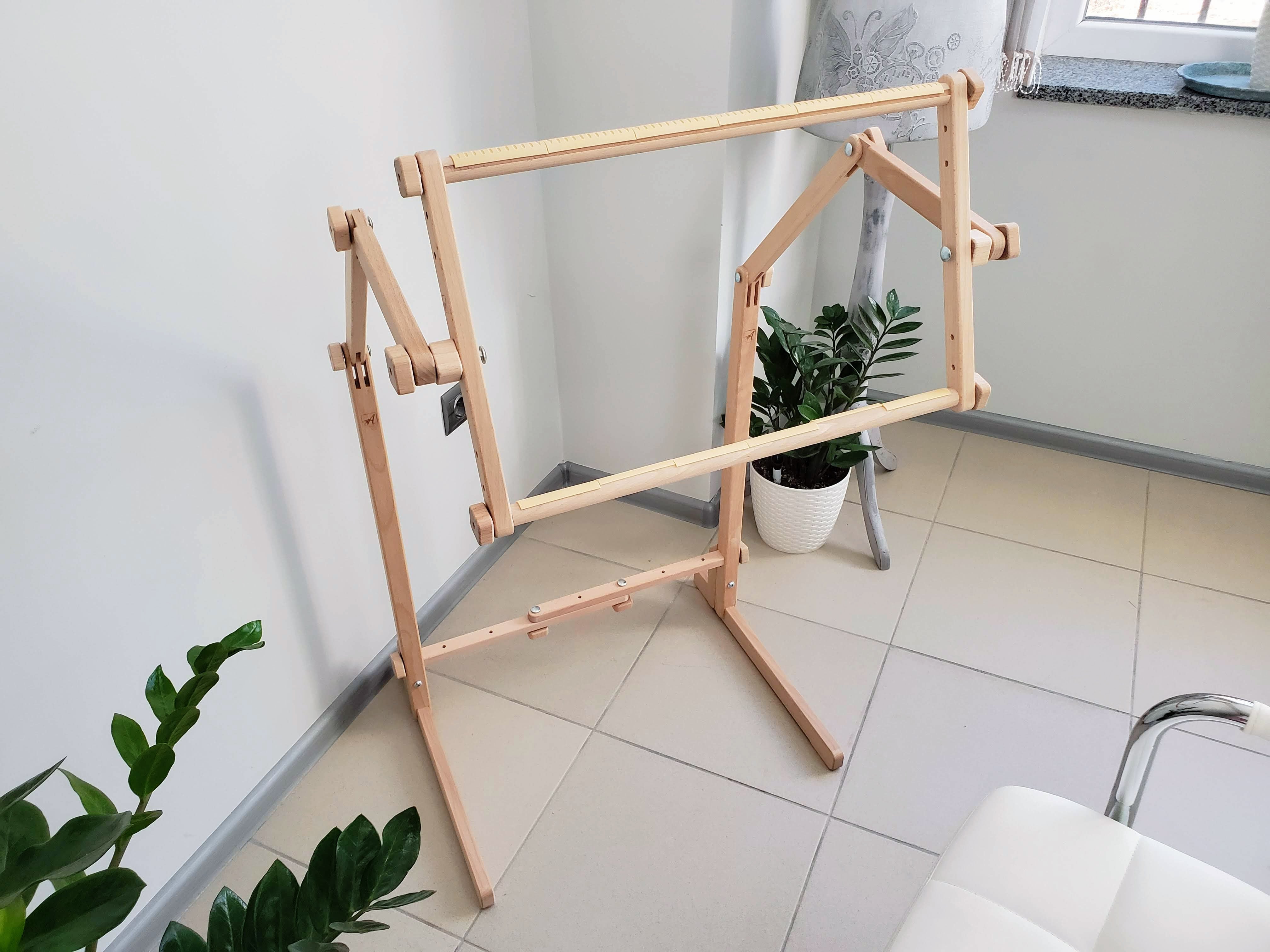 Embroidery Cross Stitch Wood frame & stand - 5