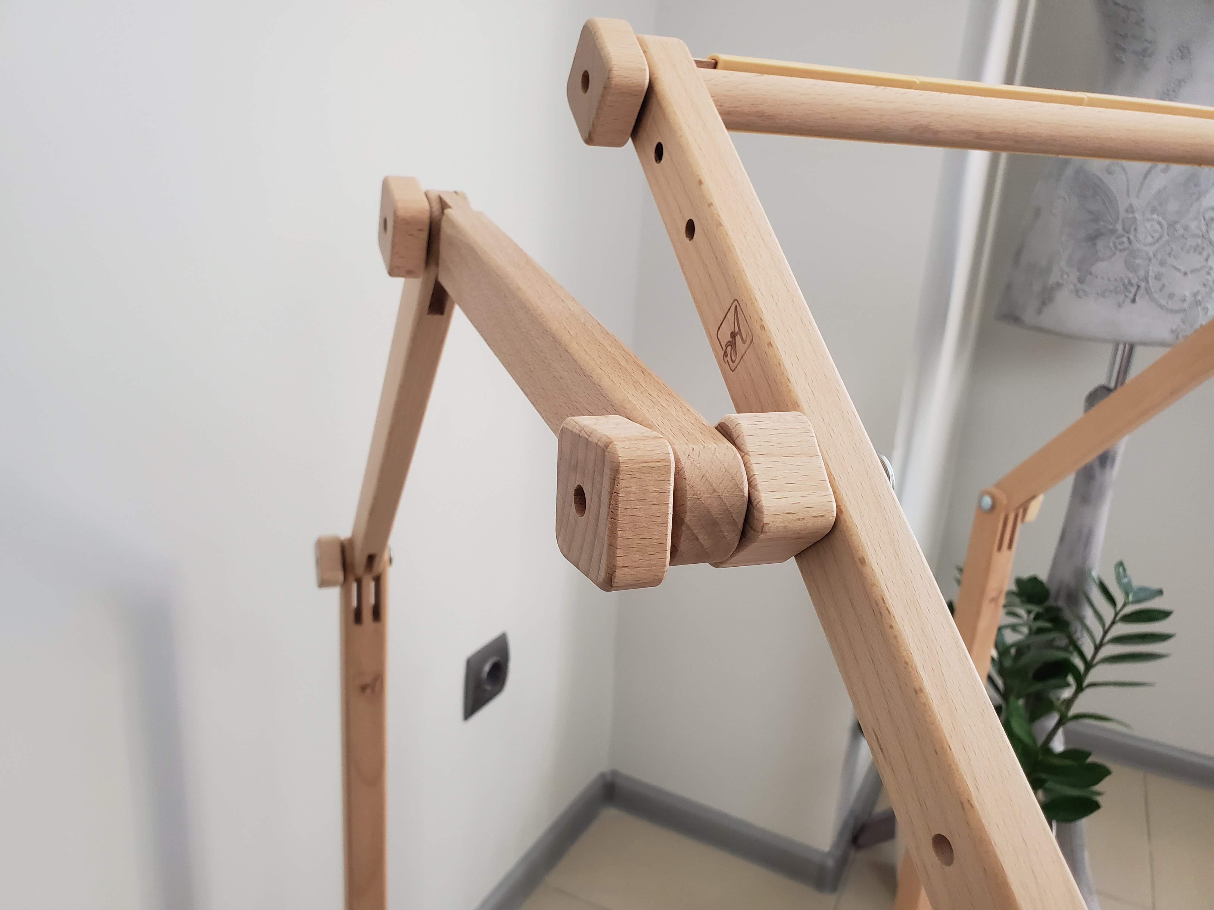 Embroidery Cross Stitch Wood frame & stand - 5