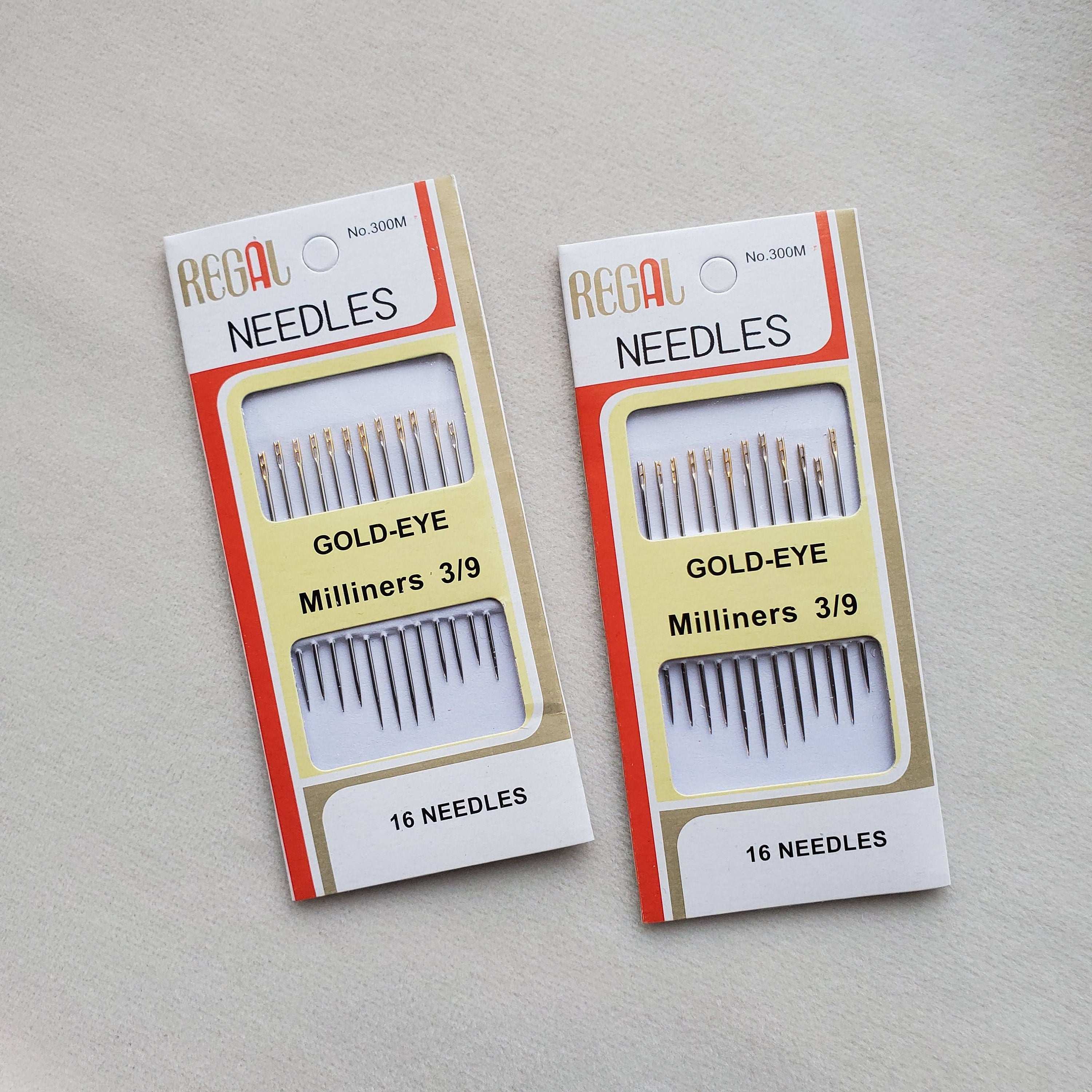 SELF THREADING Hand Sewing NEEDLES Simple Easy , Regal needles , 16 needle