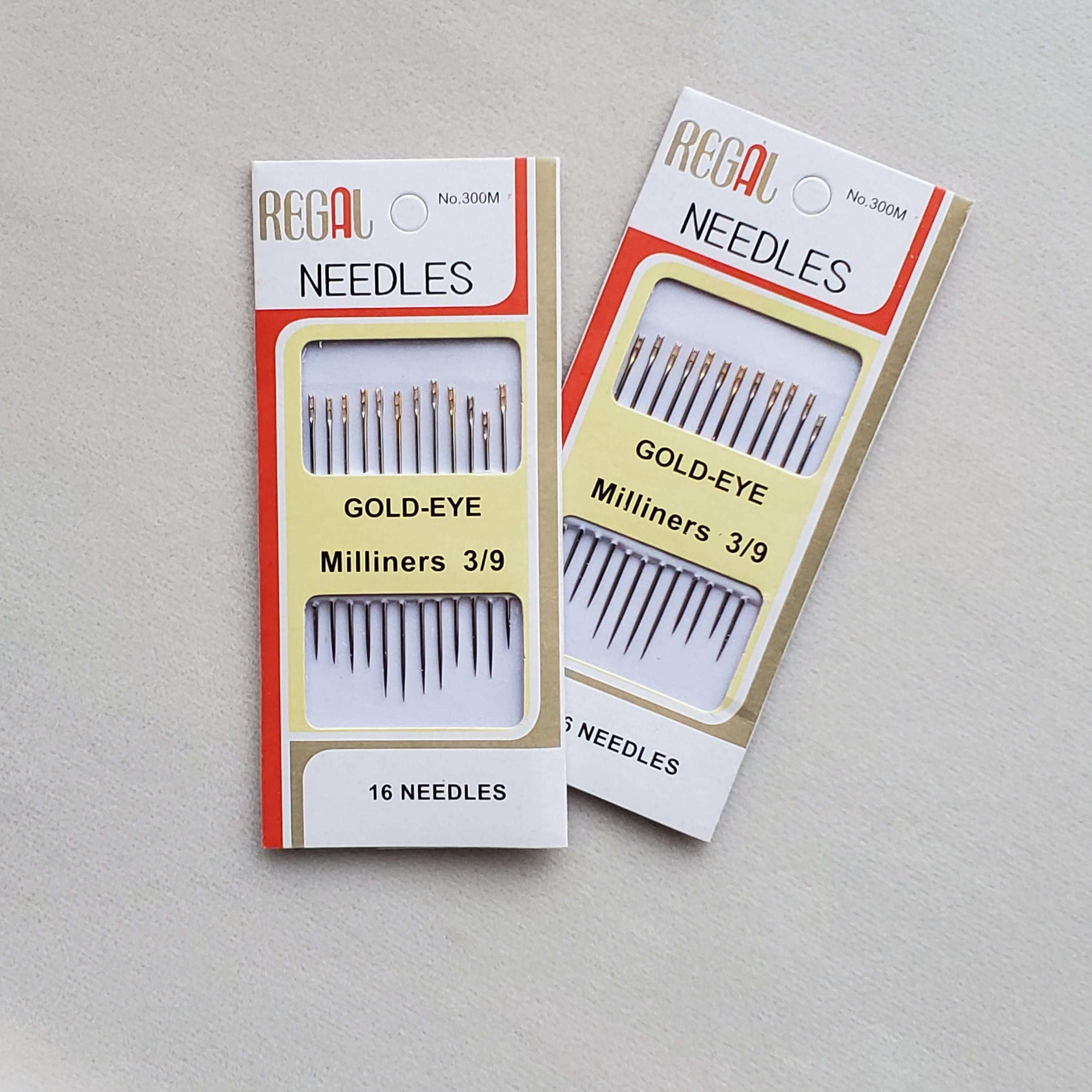 SELF THREADING Hand Sewing NEEDLES Simple Easy , Regal needles , 16 needle