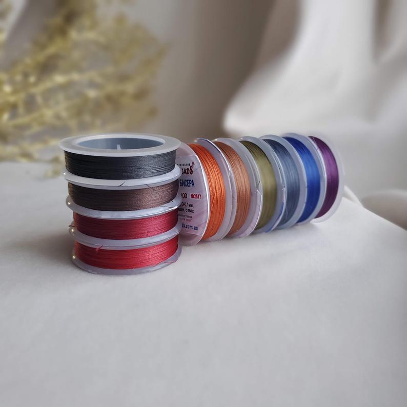 embroidery thread, thread, beading tools, beading supplies