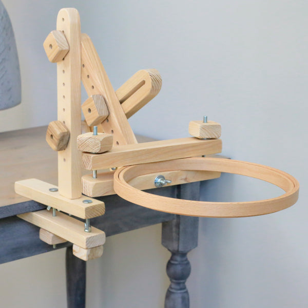 Martoffes™ Wood Embroidery Stand Frame, Embroidery frame