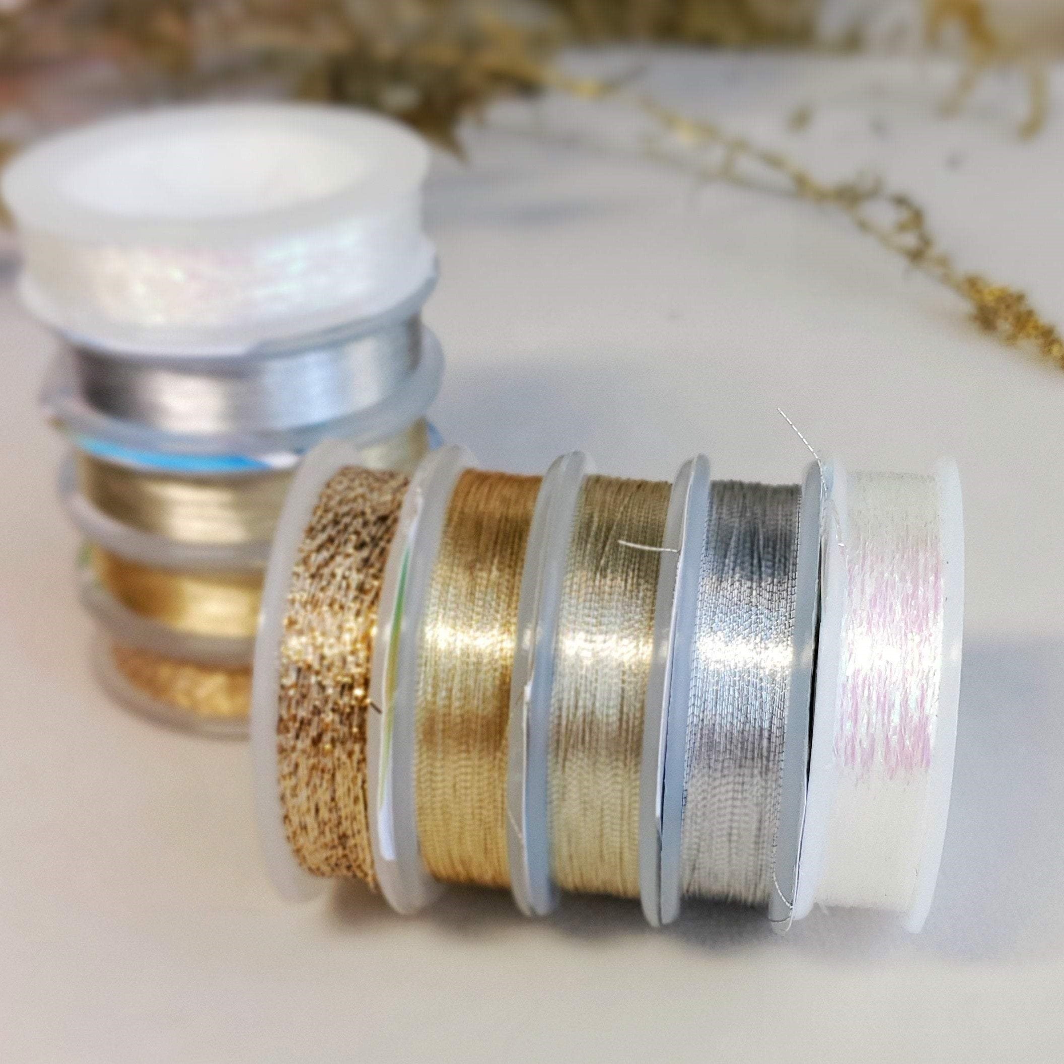 Metallic thread 5 bobbins